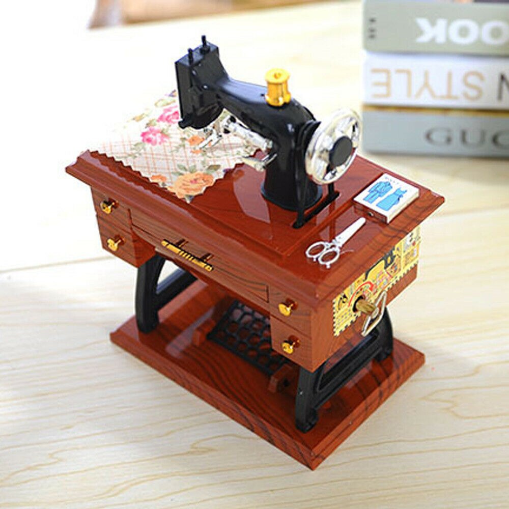 Mini Craft Retro Symaskin Dekor