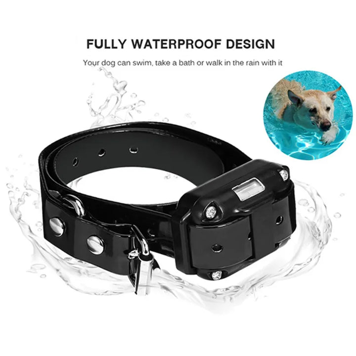 Justerbar Elektrisk Hundtränings E-Halsband – Säker, Effektiv Fjärrkontroll