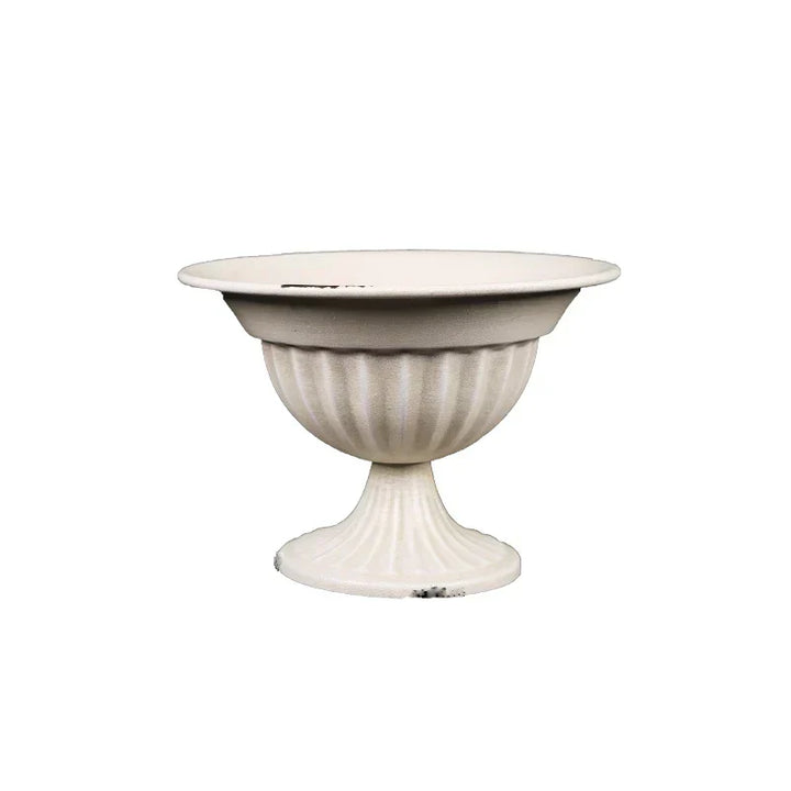 Europeisk Vintage Chalice Vasen i Järn