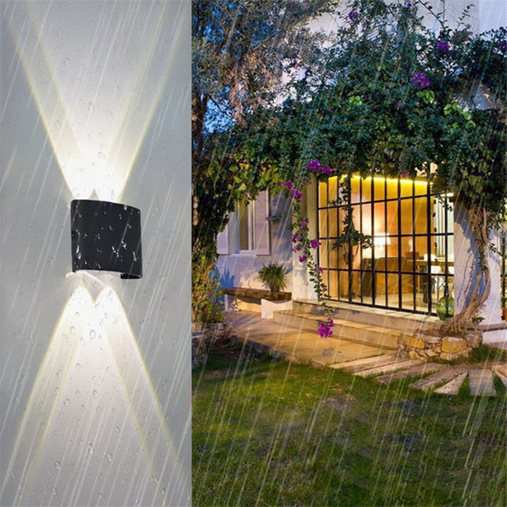 Modern Vattentät LED Vägglampa för Inomhus och Utomhus | Stilren och Energisnål Belysning