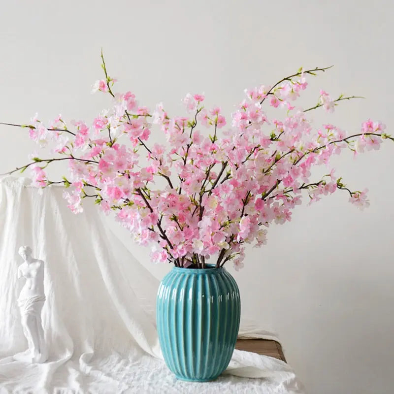 Konstgjord Körsbärsblomsgren - 109 cm Silke Blommor