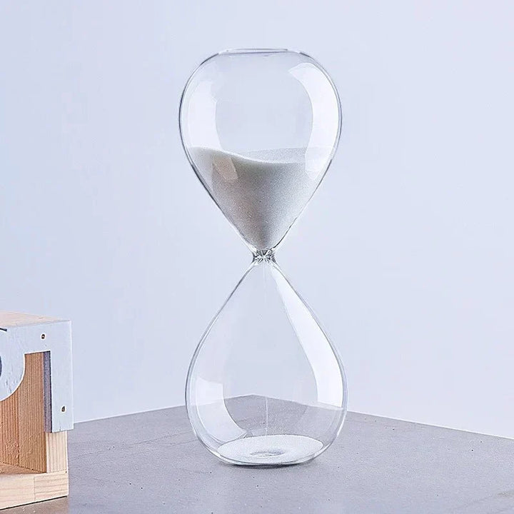 Glas Sand Timer | Stilig Dekoration med 5/10/30/60 Minuters Indikering