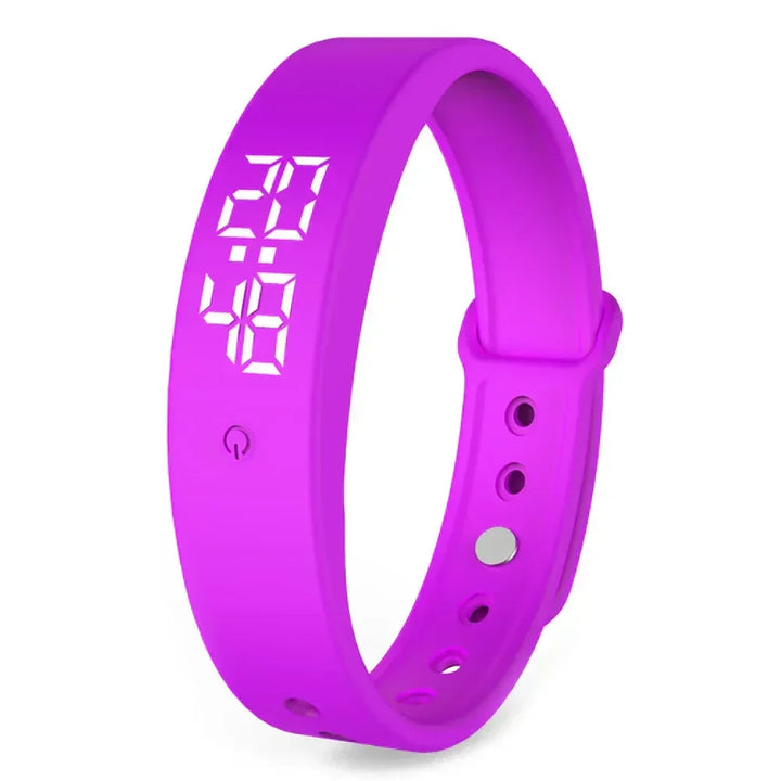 BraceletV9 – Vattentät Smartwatch med Vibrationsalarm