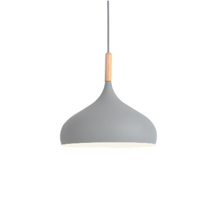 Talon - Modern Drop-Shaped Wooden Pendant Light Skandinavisk Taklampa