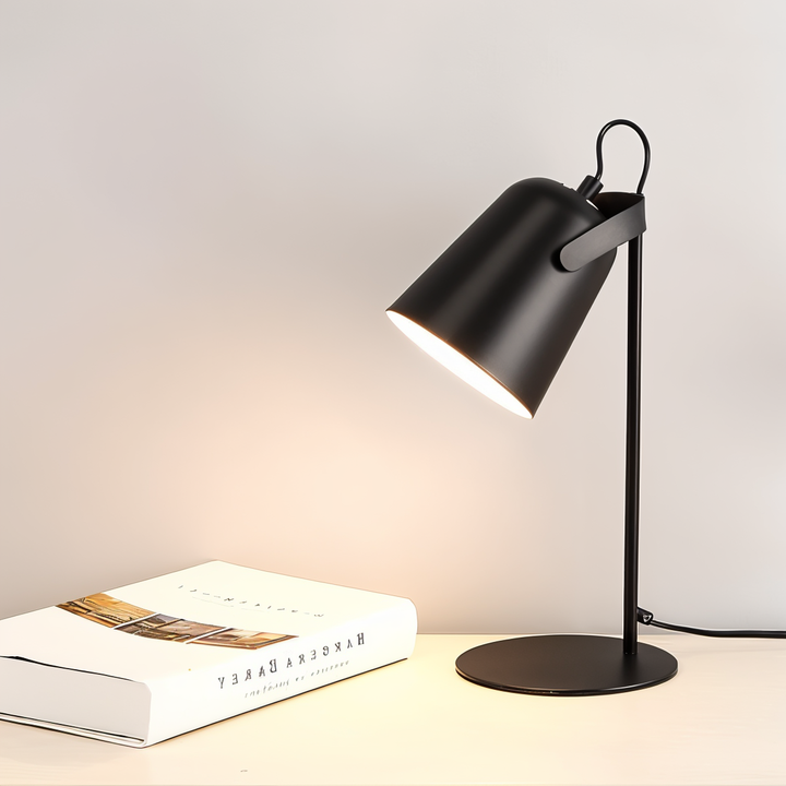 Macaron Bordslampa - Nordisk Gul Skrivbordslampa - Justerbar Lampa
