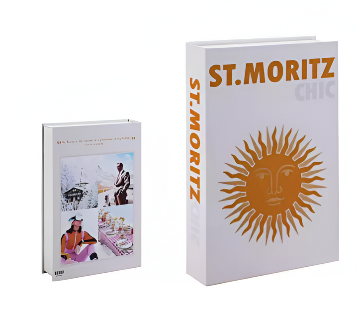 ChicFaux Dekorativa Böcker - Kaffe Bord Böcker - Böcker för Dekoration