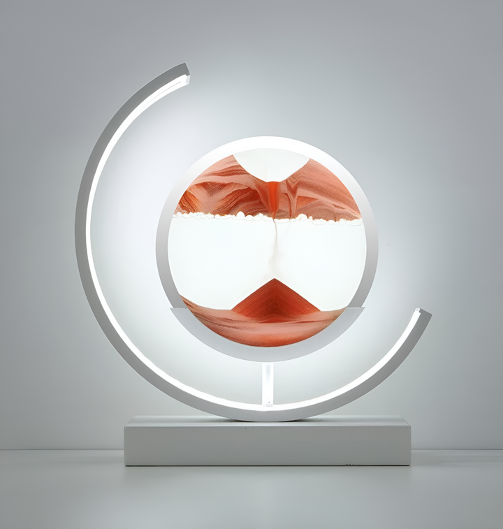 Sandscape - Flödande Sand LED Lampa 3D Kvicksand Nattljus