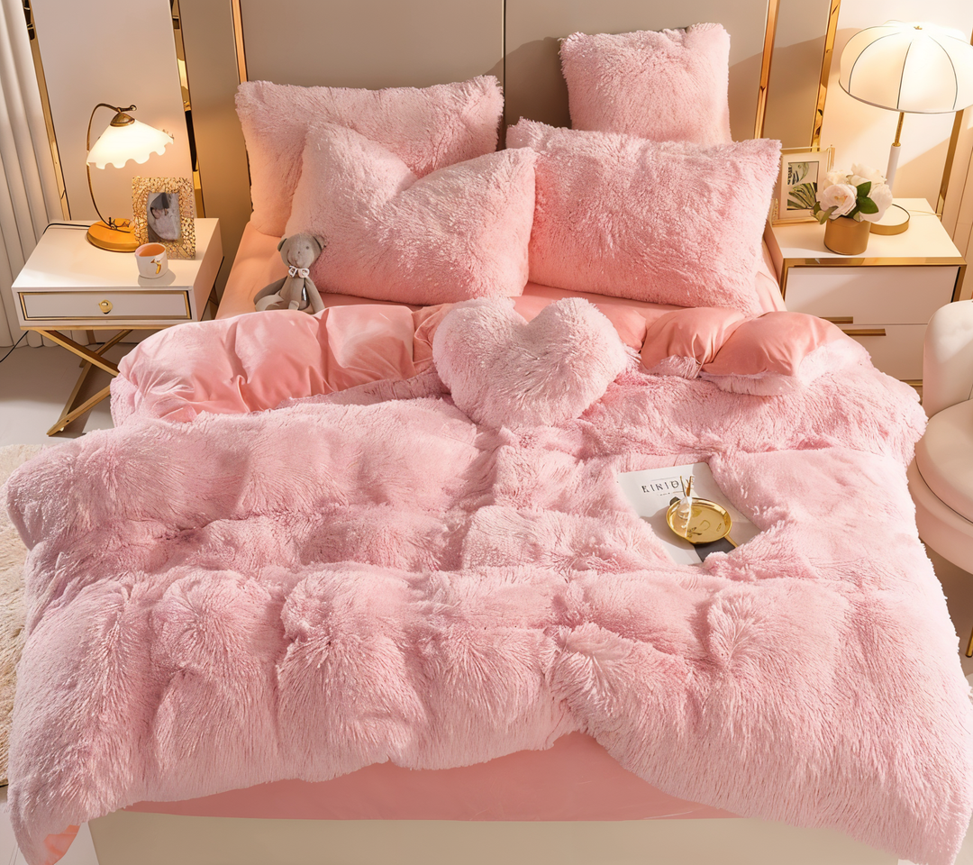 FLUFFUREST – Plush Fleece Sängkläder Set