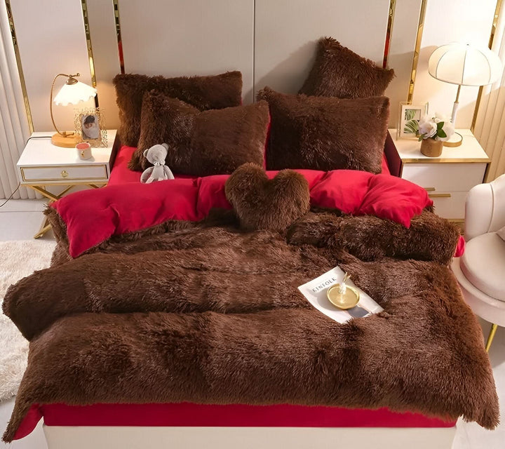 FLUFFUREST – Plush Fleece Sängkläder Set