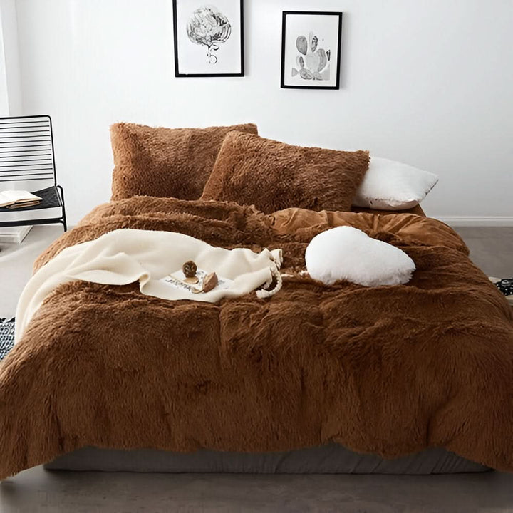 FLUFFUREST – Plush Fleece Sängkläder Set
