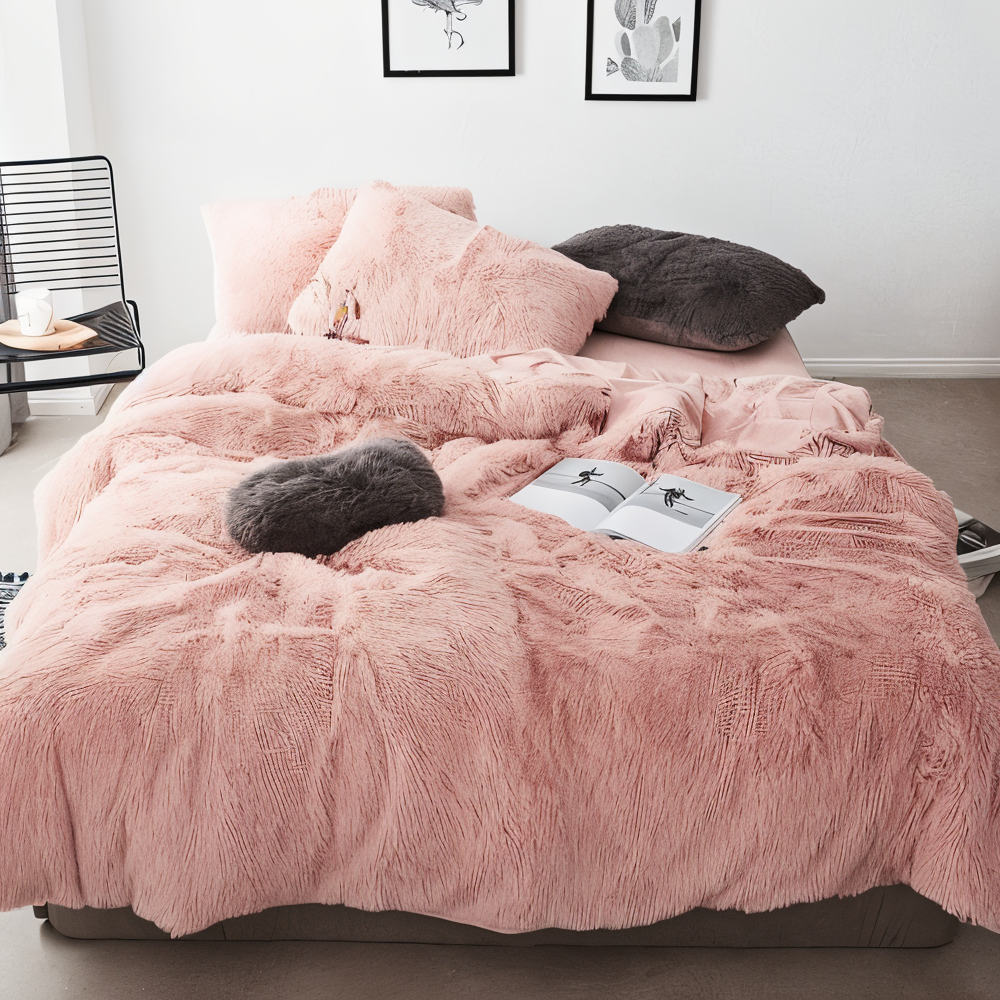 FLUFFUREST – Plush Fleece Sängkläder Set