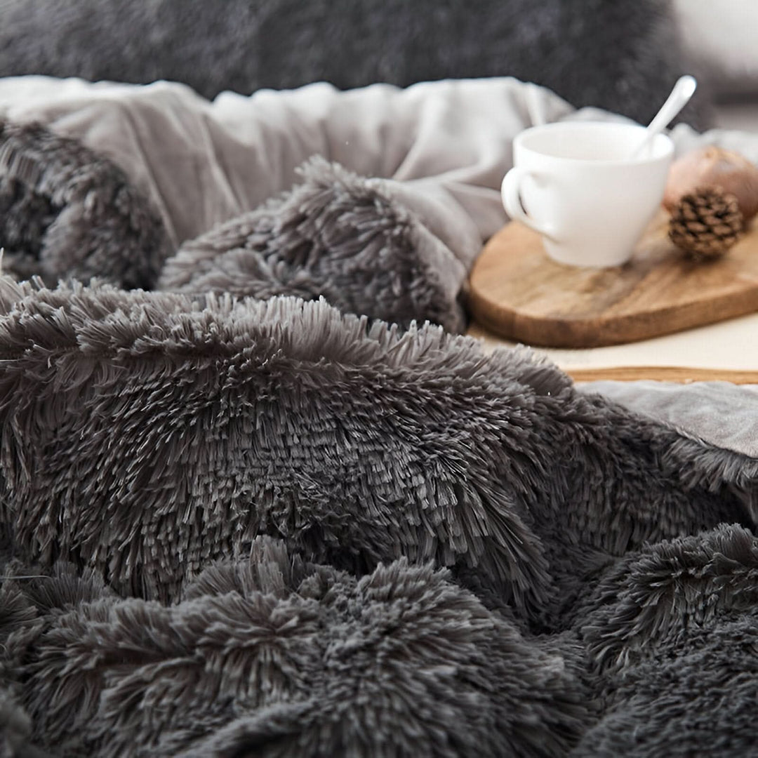 FLUFFUREST – Plush Fleece Sängkläder Set