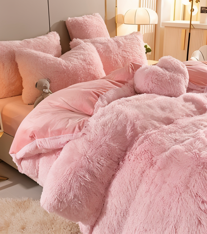 FLUFFUREST – Plush Fleece Sängkläder Set