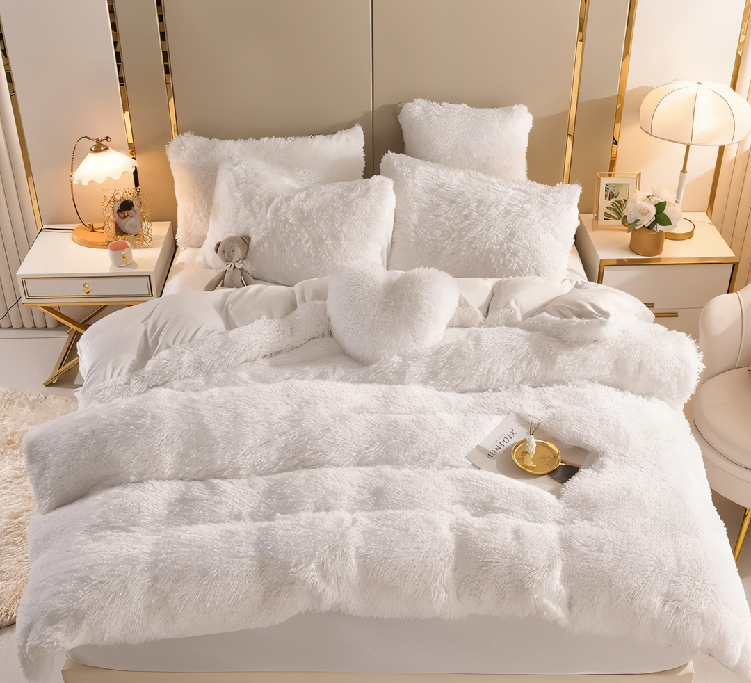 FLUFFUREST – Plush Fleece Sängkläder Set