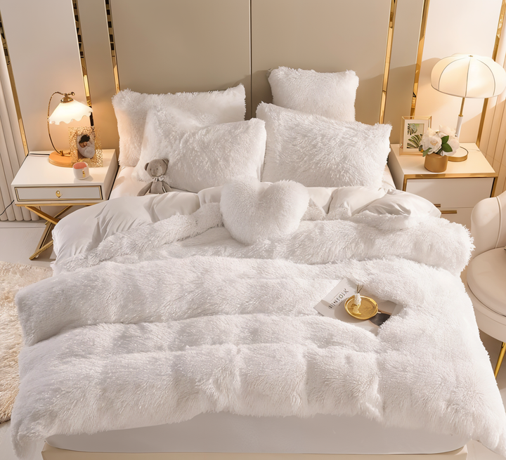 FLUFFUREST – Plush Fleece Sängkläder Set