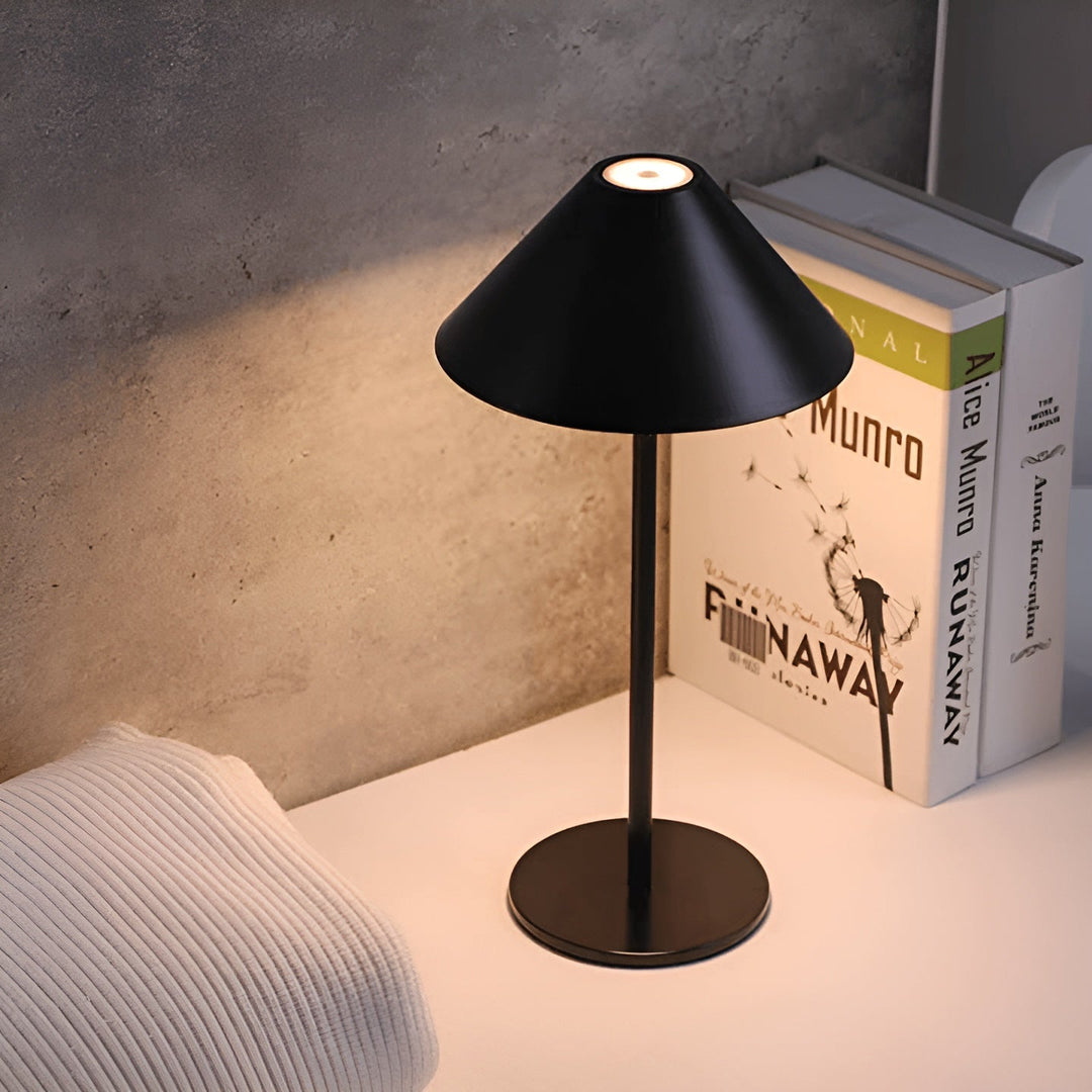 LumiLuxe - Dimbar Nordisk Konformad LED Bordslampa med Touchkontroll