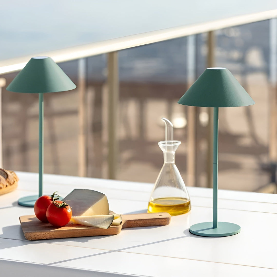 LumiLuxe - Dimbar Nordisk Konformad LED Bordslampa med Touchkontroll