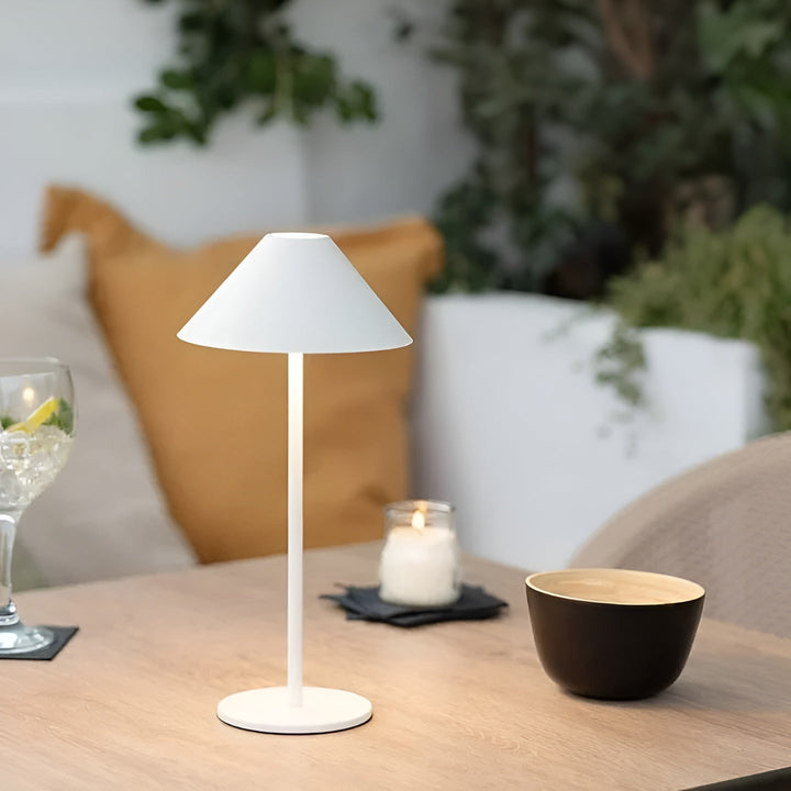 LumiLuxe - Dimbar Nordisk Konformad LED Bordslampa med Touchkontroll