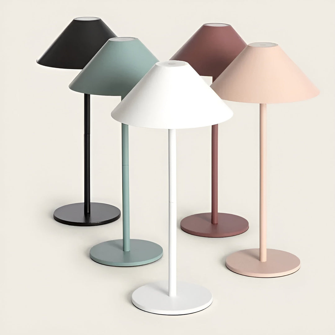 LumiLuxe - Dimbar Nordisk Konformad LED Bordslampa med Touchkontroll