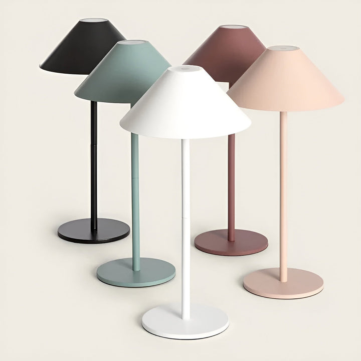 LumiLuxe - Dimbar Nordisk Konformad LED Bordslampa med Touchkontroll