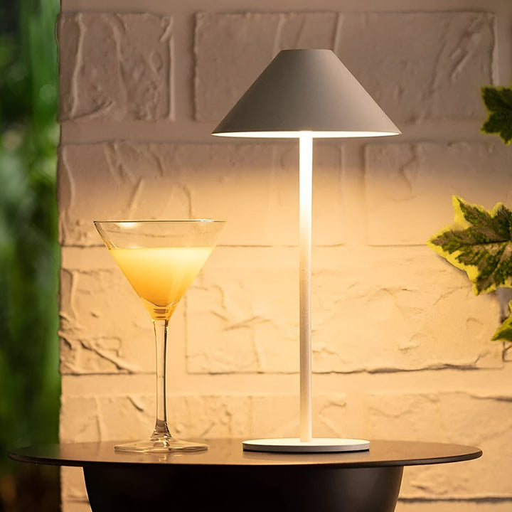 LumiLuxe - Dimbar Nordisk Konformad LED Bordslampa med Touchkontroll