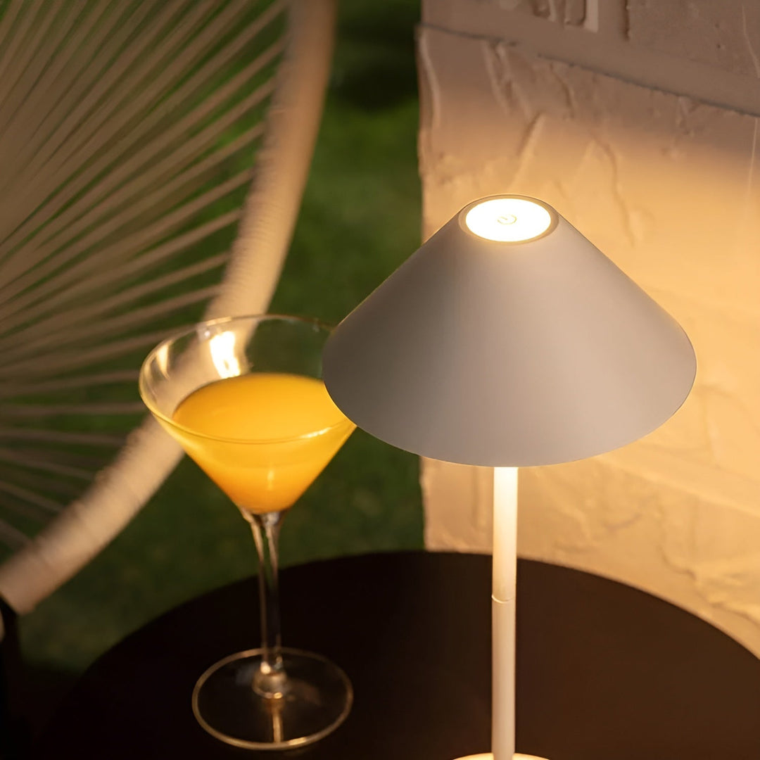 LumiLuxe - Dimbar Nordisk Konformad LED Bordslampa med Touchkontroll