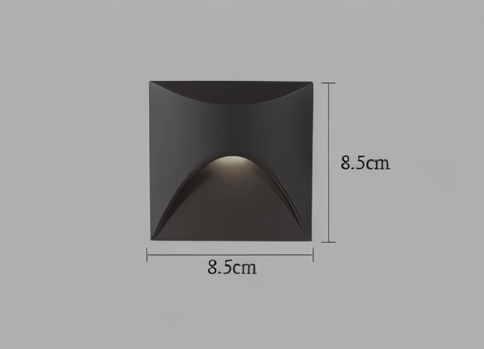 LuminiPath - Vattentät IP65 Vägglampa - Inomhus- och Utomhusvägglampa - Rörelsesensor Vägglampa LED
