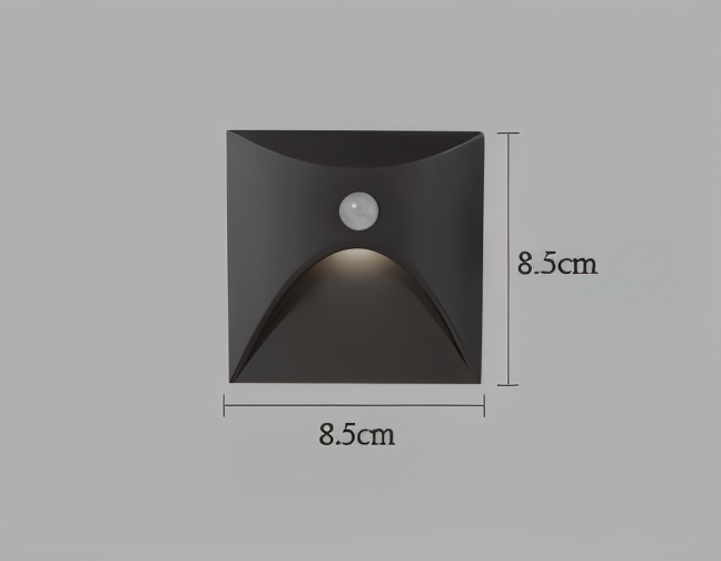 LuminiPath - Vattentät IP65 Vägglampa - Inomhus- och Utomhusvägglampa - Rörelsesensor Vägglampa LED