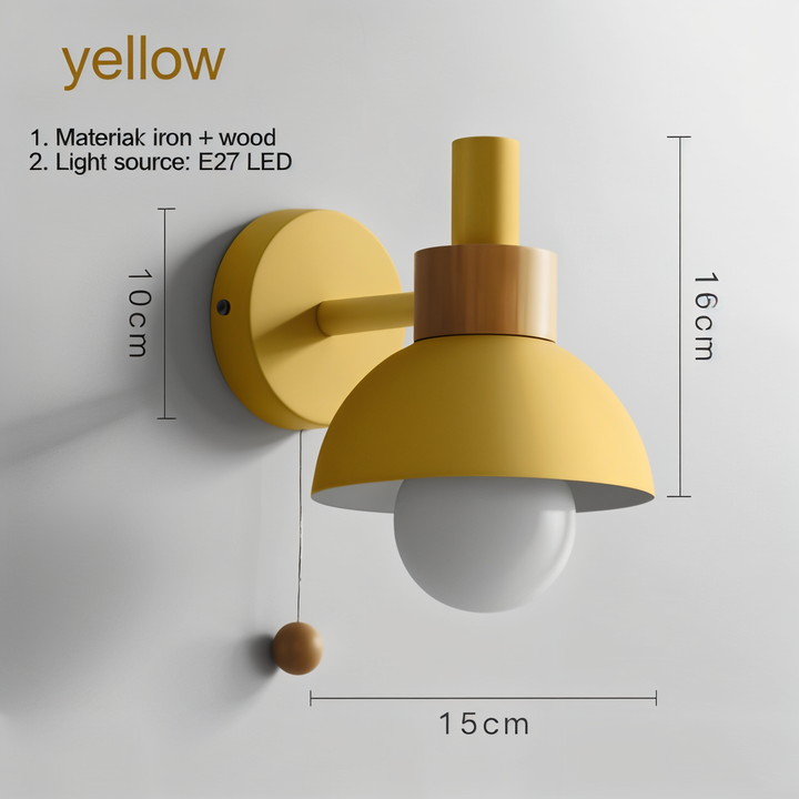Vägglampa - Macaron - Modern Design - Inomhusbelysning