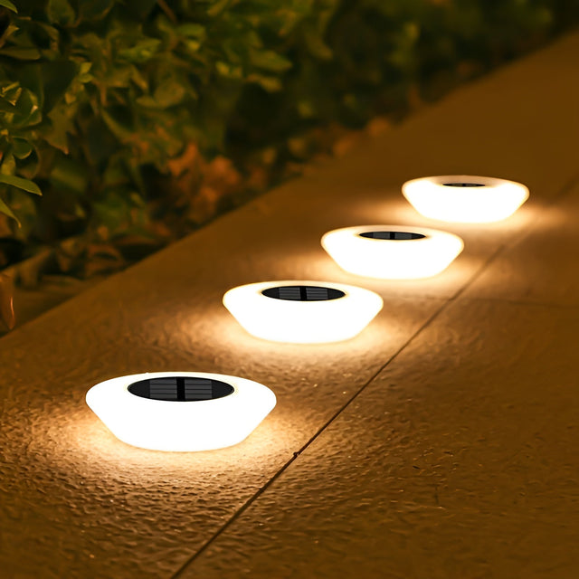 LED solcells trädgårdslampa för utomhusbruk