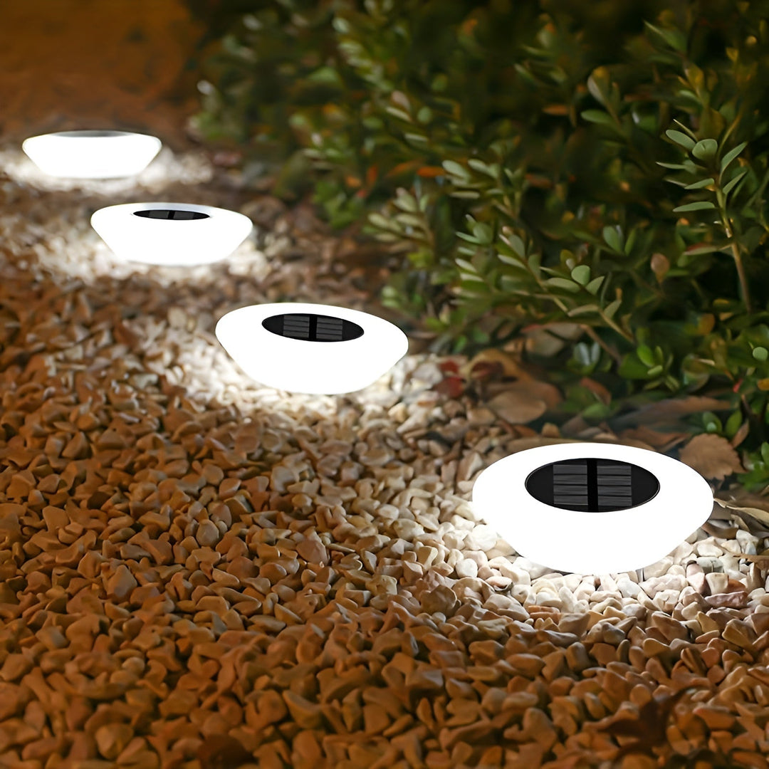 LED solcells trädgårdslampa för utomhusbruk