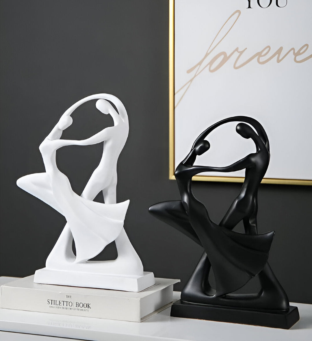 SwayDuo | Modern dansande skulptur i resin