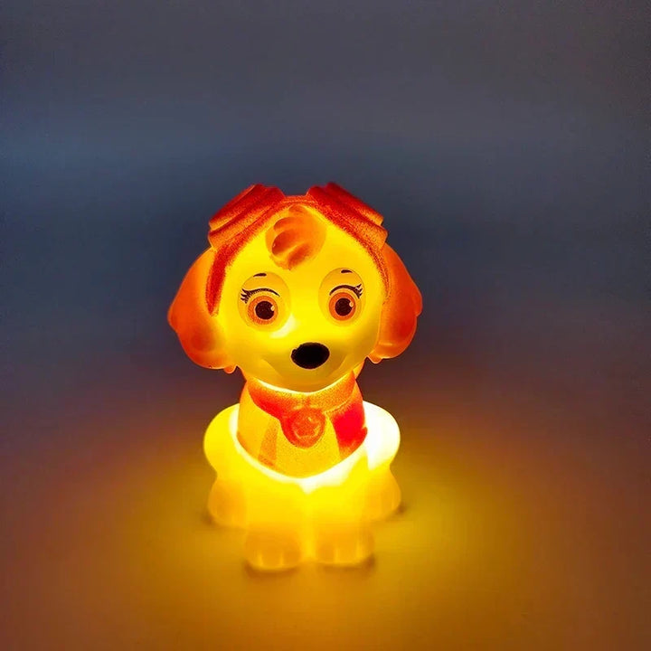 Paw Patrol Nattlampa - 3D Bordslampa för Barn, Kreativ Födelsedagspresent