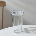 Rund Transparent Borosilikat Glasdricksglas