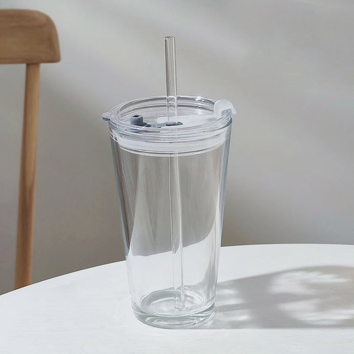 Rund Transparent Borosilikat Glasdricksglas