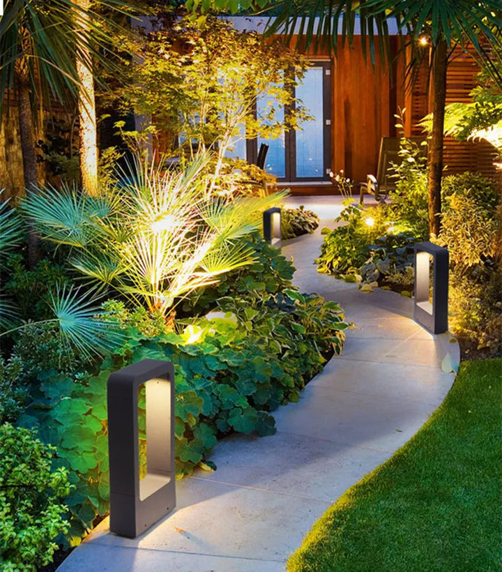 AluGlanz – Modern Aluminium Golvlampa