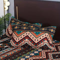 Indara Boho Tribal Print Duvet Cover Set