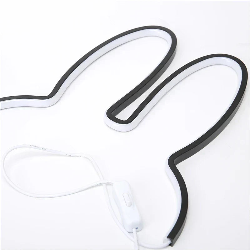 USB-uppladdningsbar kanin nattlampa med ambient belysning - BunnyLight |