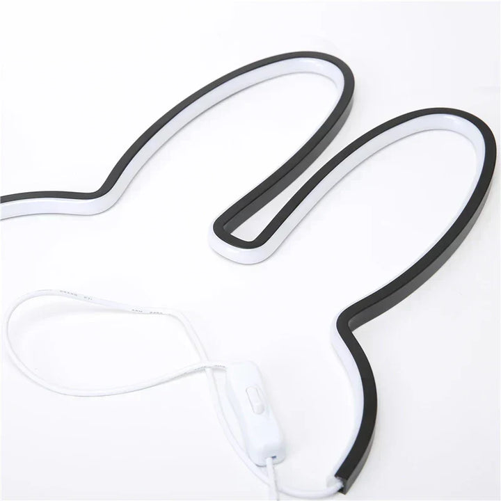 USB-uppladdningsbar kanin nattlampa med ambient belysning - BunnyLight |