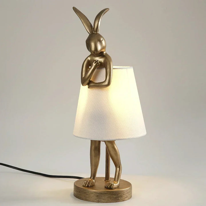 Kanintabellampa – Dimbar LED-nattlampa i modern design för barnrum och vardagsrum |