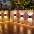 Trådlösa LED Solvägglampor Deluxe | Effektiv och kostnadseffektiv utomhusbelysning