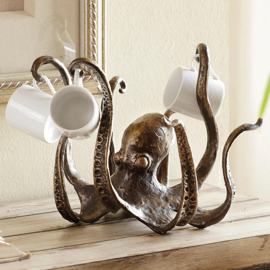 Kraken Bläckfisk Mugghållare