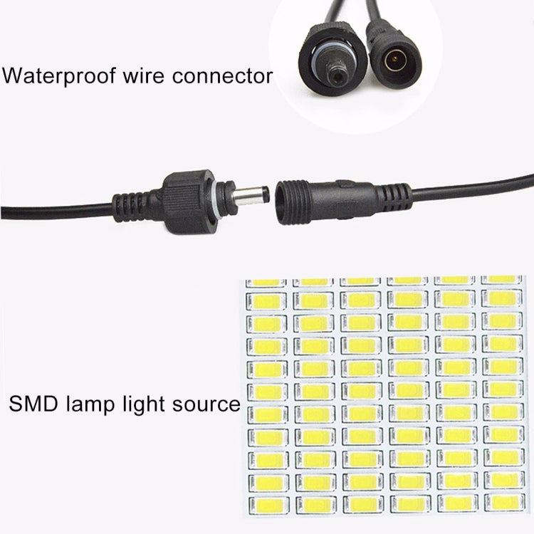 10W 100 LEDs IP67 Vattentät Solkraft Flodljus med Fjärrkontroll