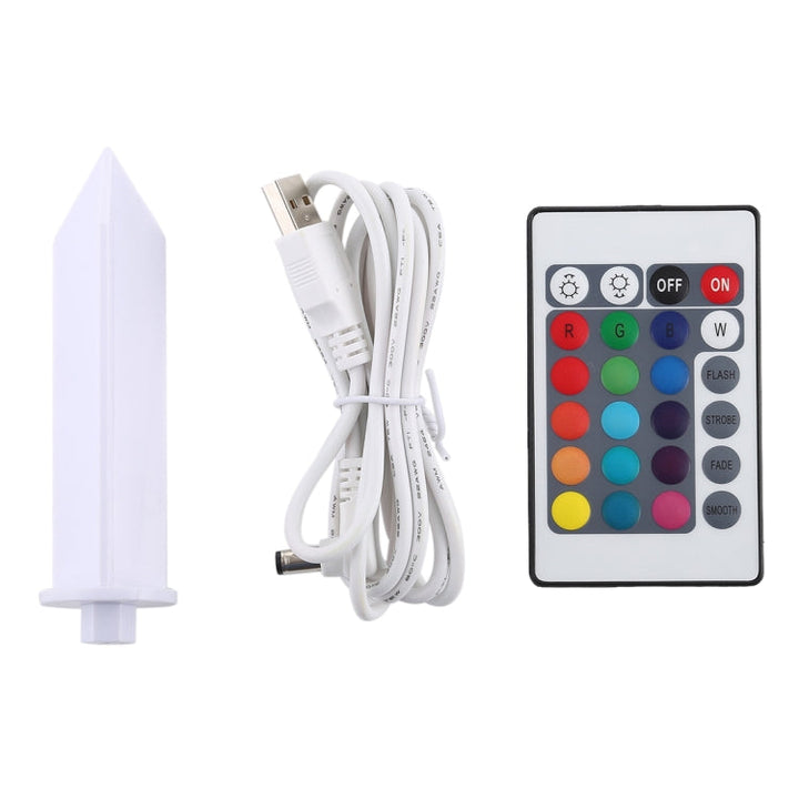 LEH-42321 40cm Rund Solar Lamp, Flytande Trädgårdsfärgändrande LED-lampa med 0.7W Monokristallint Kisel Solpanel &amp; Fjärrkontroll (Vit)