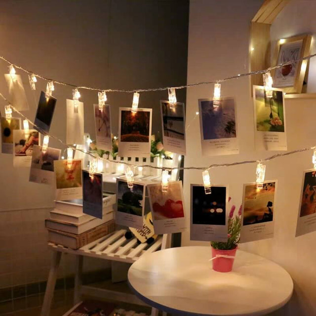 LED Klämlampa Kedja