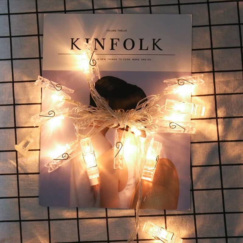 LED Klämlampa Kedja