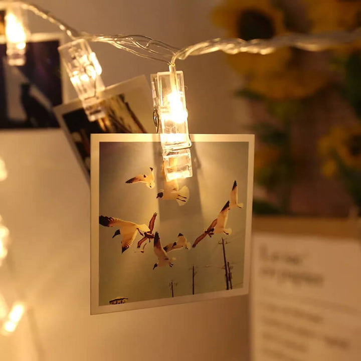 LED Klämlampa Kedja