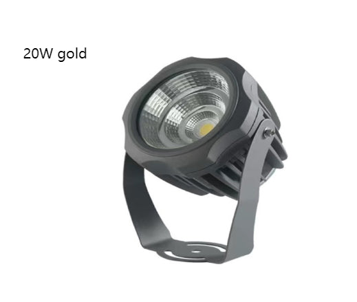 LED Flodljus COB Utomhus Vattentålig Spotlight Reklamljus Trädgårdslampa, färg: 30W 4 färgval 1
