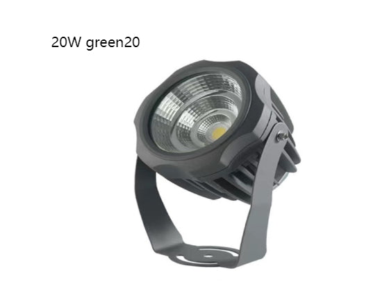 LED Flodljus COB Utomhus Vattentålig Spotlight Reklamljus Trädgårdslampa, färg: 30W 4 färgval 1
