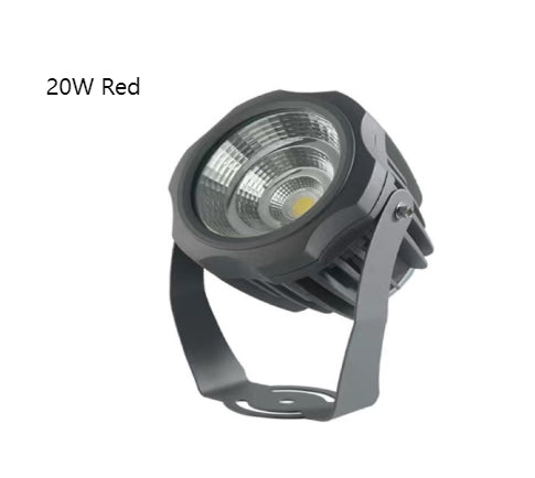 LED Flodljus COB Utomhus Vattentålig Spotlight Reklamljus Trädgårdslampa, färg: 30W 4 färgval 1